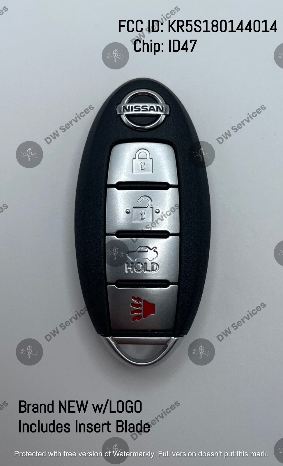 NEW! Nissan Altima/Maxima 2013-2015 4-button PROXIMITY SMART key S180144018