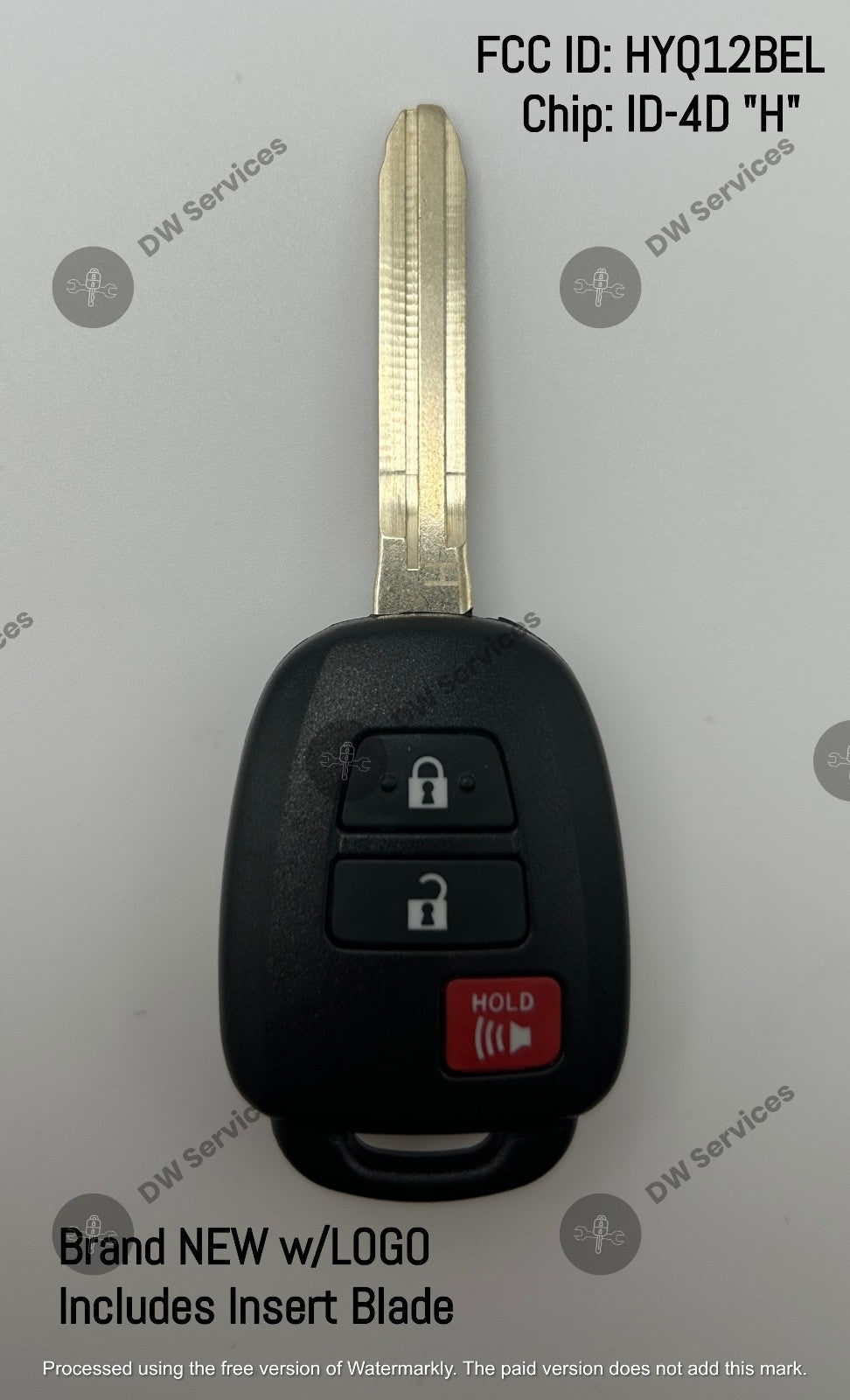 NEW! OEM GENUINE Toyota Tacoma 4RUNNER Prius-C RAV4 remote head key fob HYQ12BEL