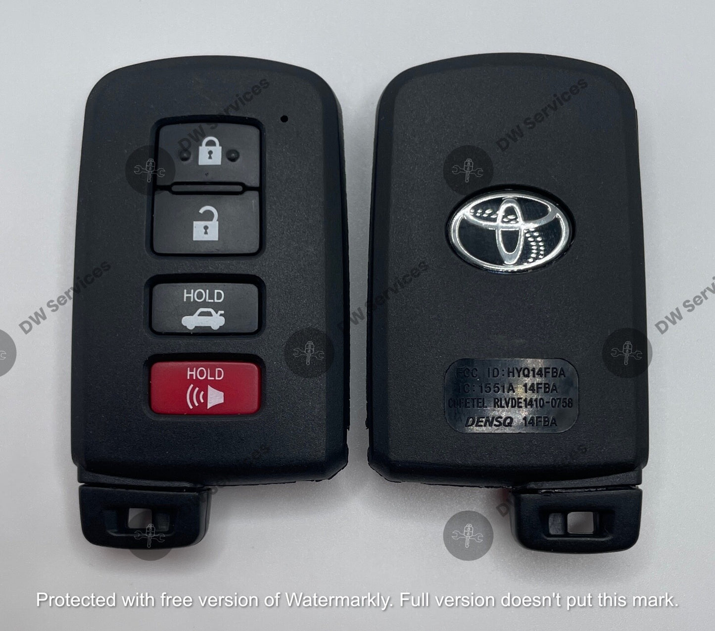 NEW! Toyota Avalon / Camry / Corolla PROXIMITY remote SMART key HYQ14FBA G-0020