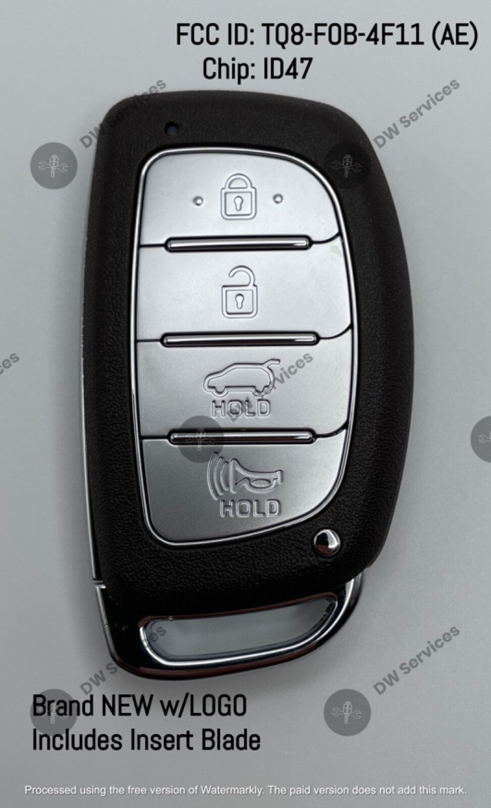 NEW! Hyundai Ioniq 2017 -2021 Smart PROX remote key FOB TQ8-FOB-4F11 95440-G2010