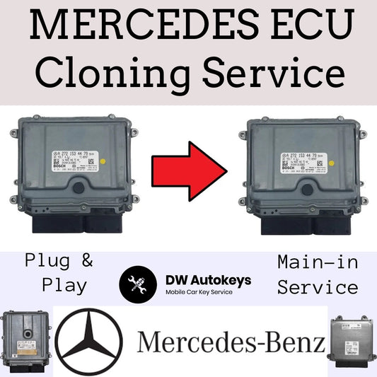 Mercedes ECU ECM BENZ MAIL IN Cloning SERVICE / Plug and Play Bosch/Delphi/Sieme