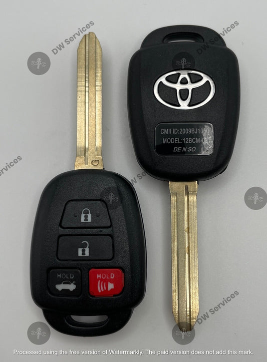 NEW! Toyota CAMRY / COROLLA remote head key fob HYQ12BDM /BEL G-CHIP 89070-06420