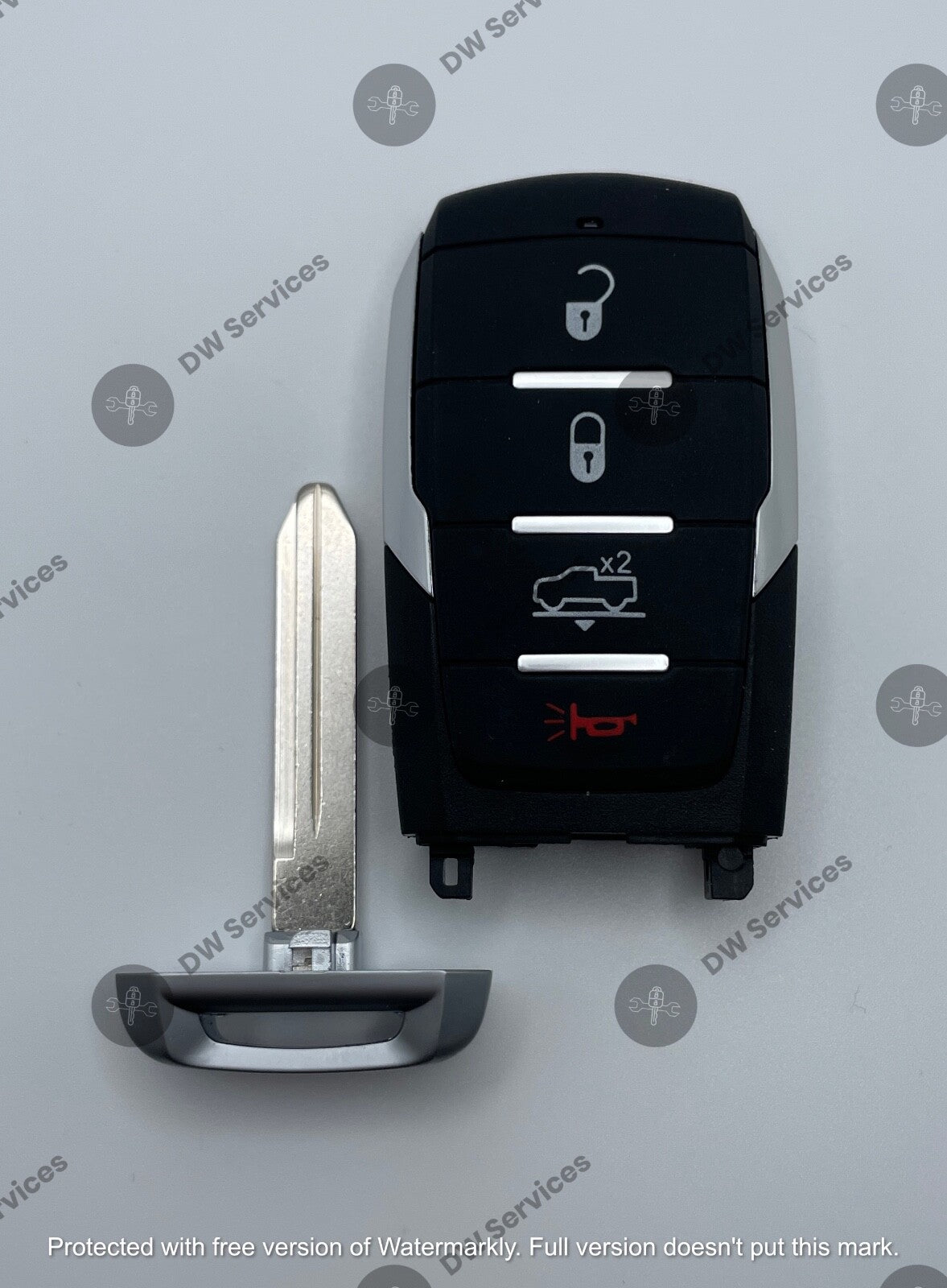 NEW! Dodge RAM 1500 4-button SMART KEY PROXIMITY REMOTE FOB OHT-4882056