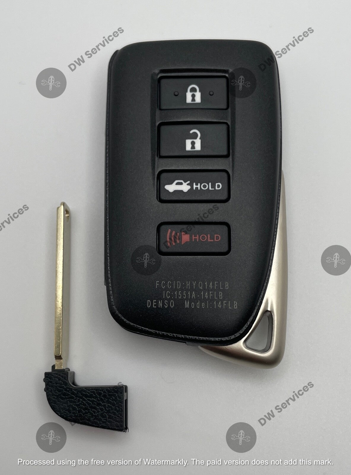 NEW! Lexus IS / RC / RCF PROXIMITY remote SMART key FOB HYQ14FLB Chip H-8A 3950