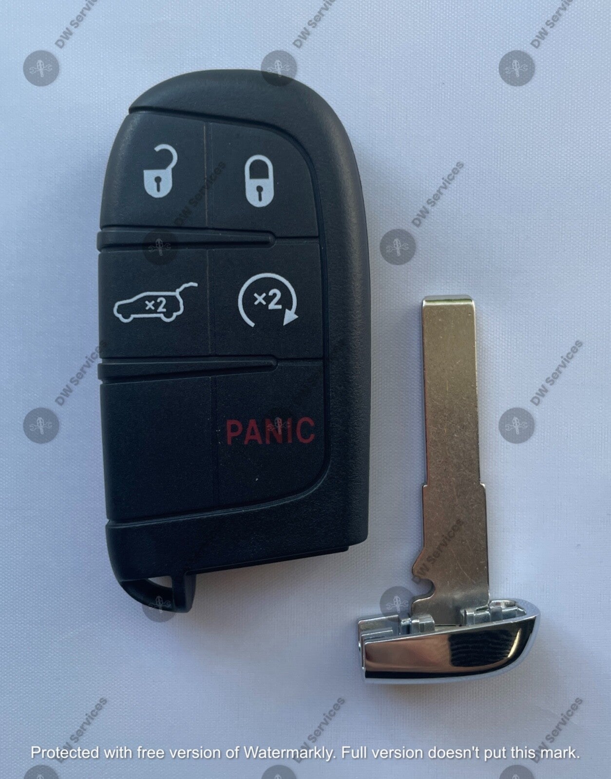 NEW! Jeep Compass 5 button SMART key PROX Remote Fob M3N-40821302 17-21 4A Chip