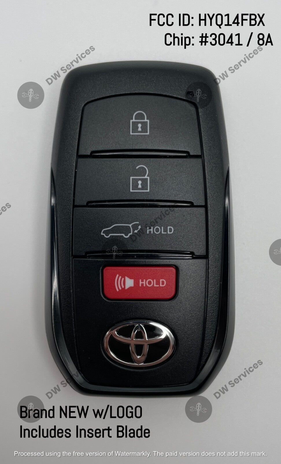 NEW! OEM GENUINE Toyota Highlander PROXIMITY remote key FOB HYQ14FBX 8990H-0E600