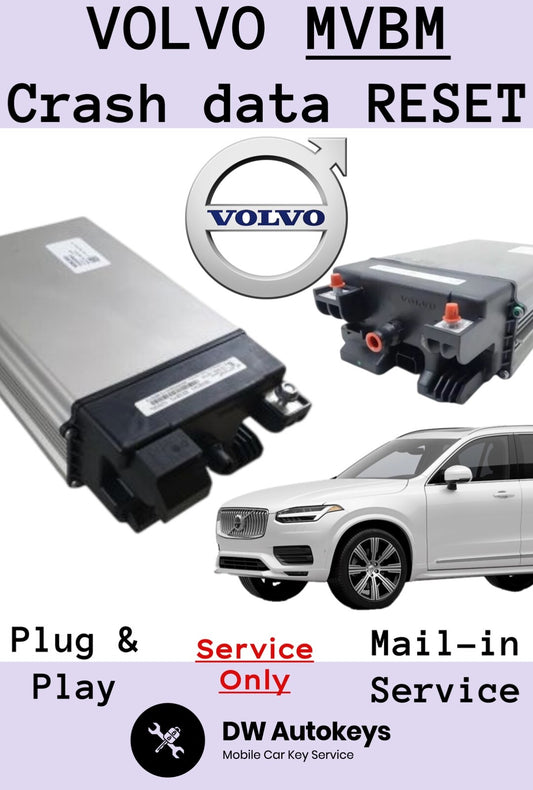 32400883 VOLVO 48V MILD HYBRID BATTERY MVBM Crash DATA Clear Module Reset 24h