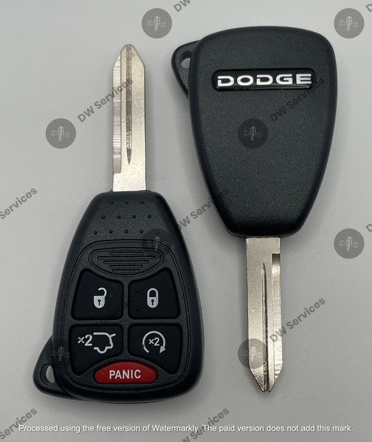 NEW! Dodge Avenger / Durango 5-button remote head key FOB OHT692427AA OHT692714