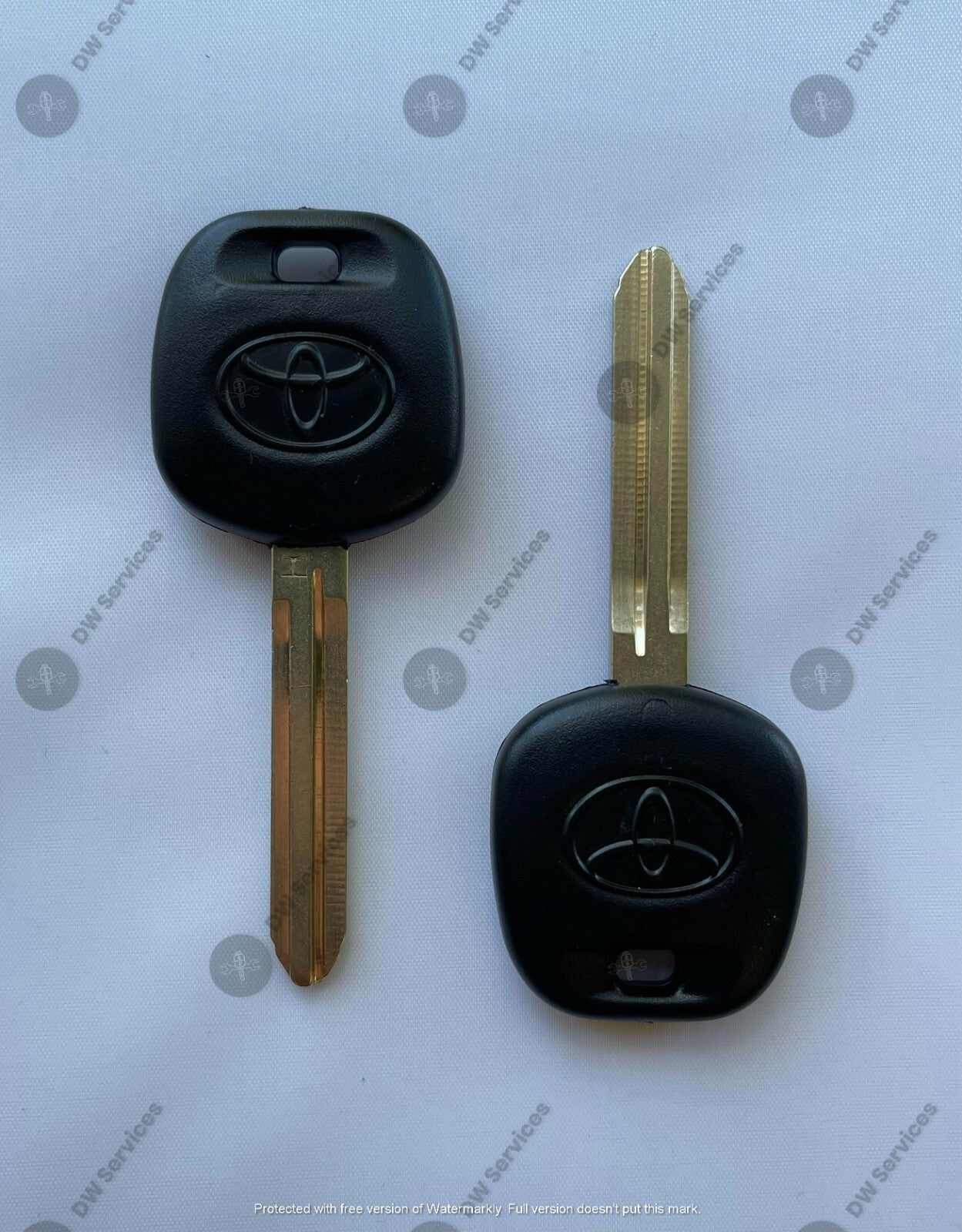 2x NEW! OEM Toyota Transponder H Chip Ignition Car Key Replacement TOY44H MASTER