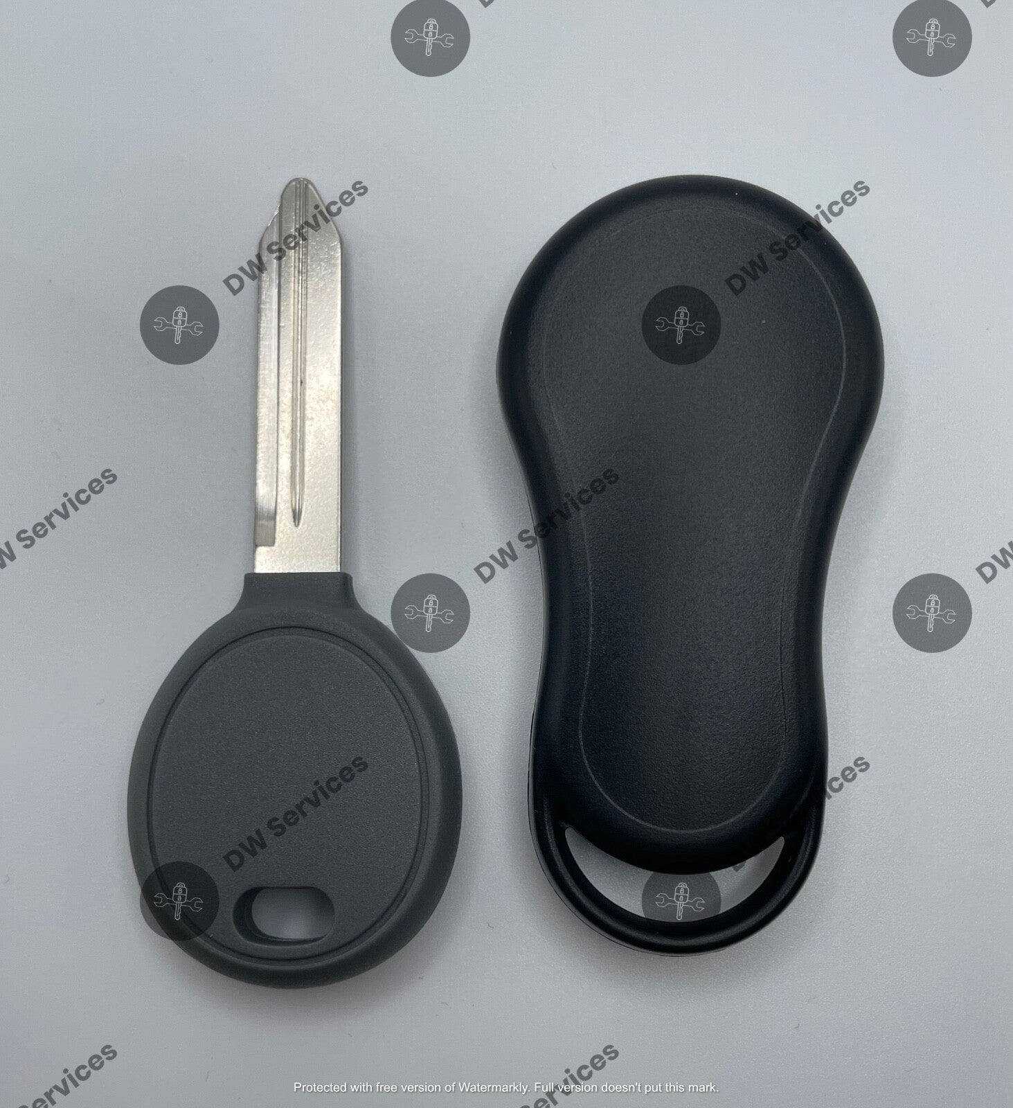 NEW! Dodge/Jeep keyless entry remote FOB GQ43VT9T & Transponder KEY 4D64 Chip