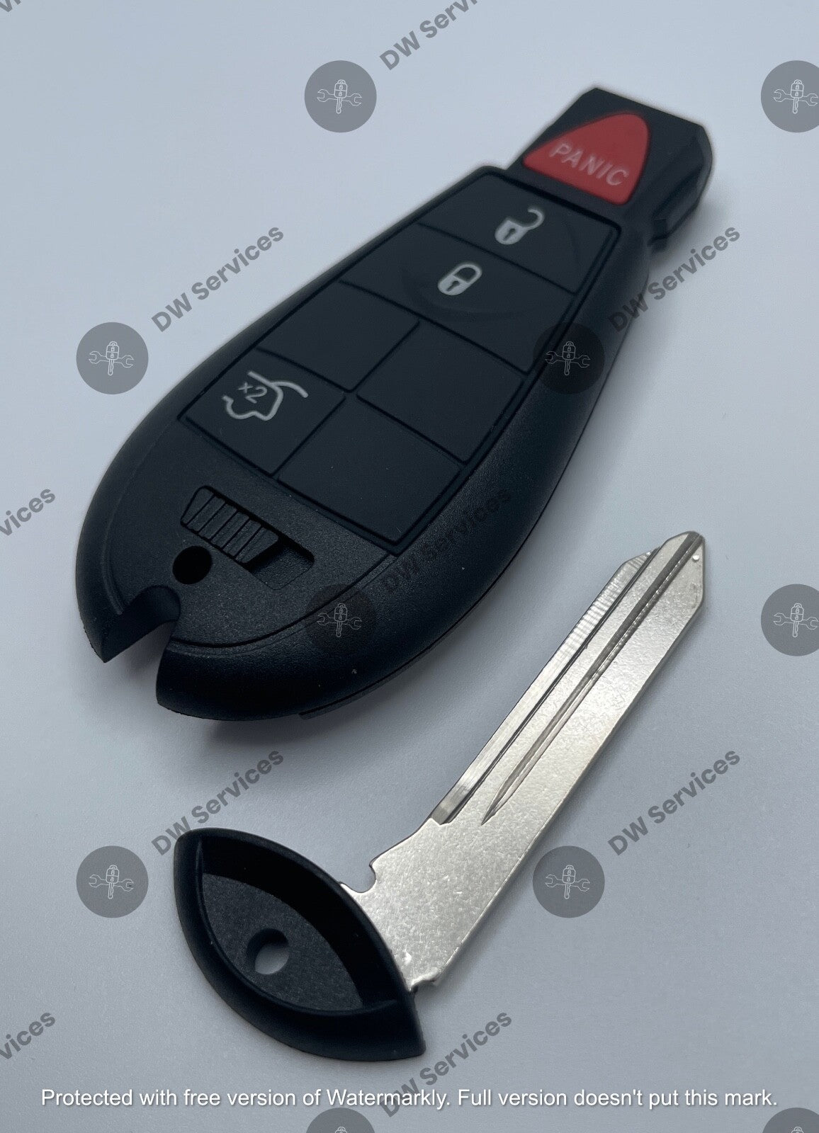NEW! Dodge 4-button key remote fob FOBIK IYZ-C01C/ M3N5WY783X Grand Caravan Dura