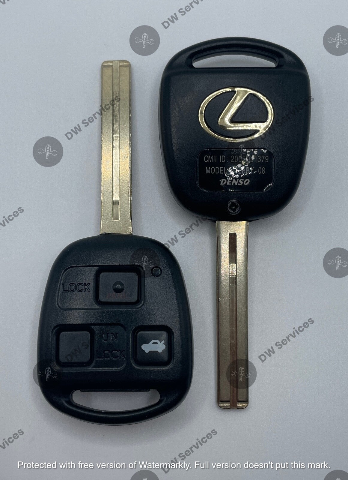 NEW! Lexus keyless Entry remote key FOB 4C LONG BLADE ES300/GS300/SC300/400/LX47