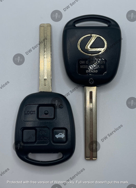 NEW! Lexus keyless Entry remote key FOB 4C LONG BLADE ES300/GS300/SC300/400/LX47