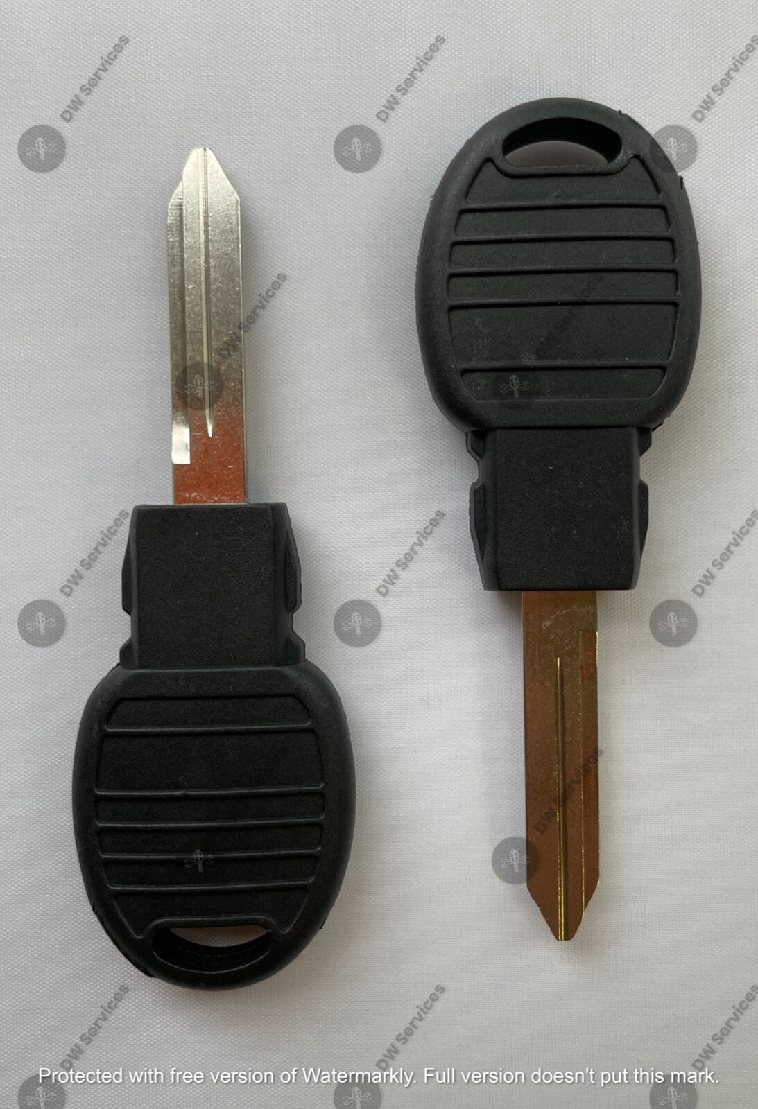 2x NEW! Chrysler/Jeep/Dodge POD Transponder Chip 46 Ignition Car Key Replacement