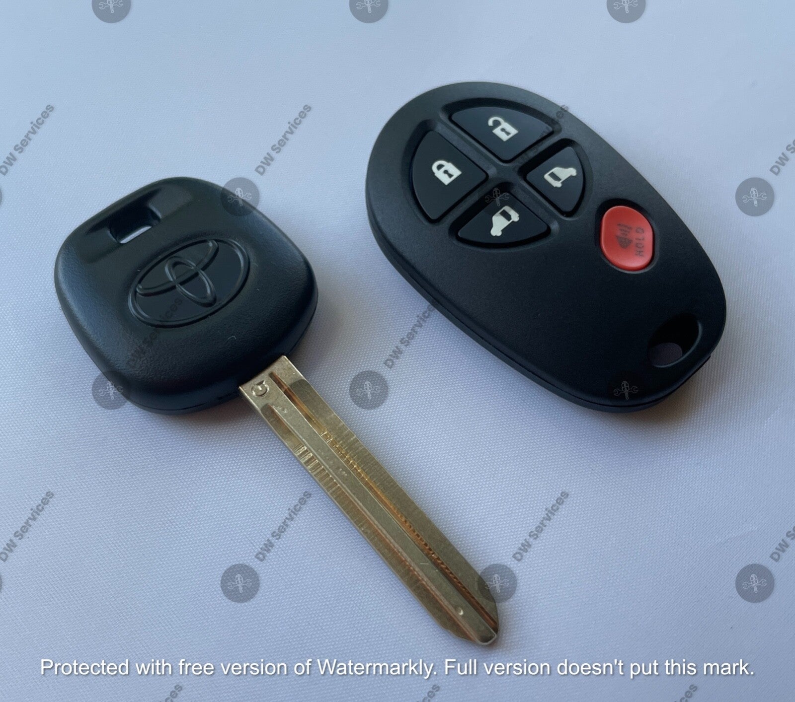 NEW! Toyota SIENNA keyless entry remote FOB GQ43VT20T & Transponder KEY 'G' Chip