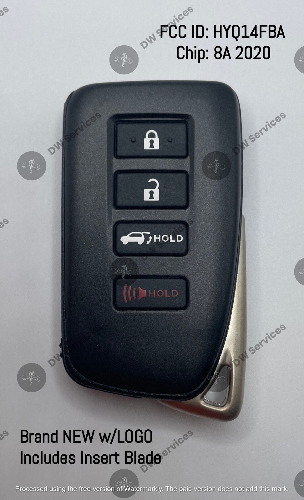 NEW! Lexus PROXIMITY remote SMART key FOB HYQ14FBA / AG- 2020 NX 200T 300H LX570