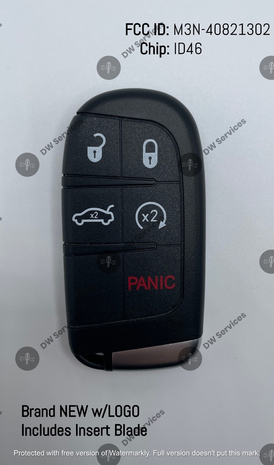 NEW! Dodge SMART key PROXIMITY remote fob M3N-40821302!! Charger/Challenger/Dart