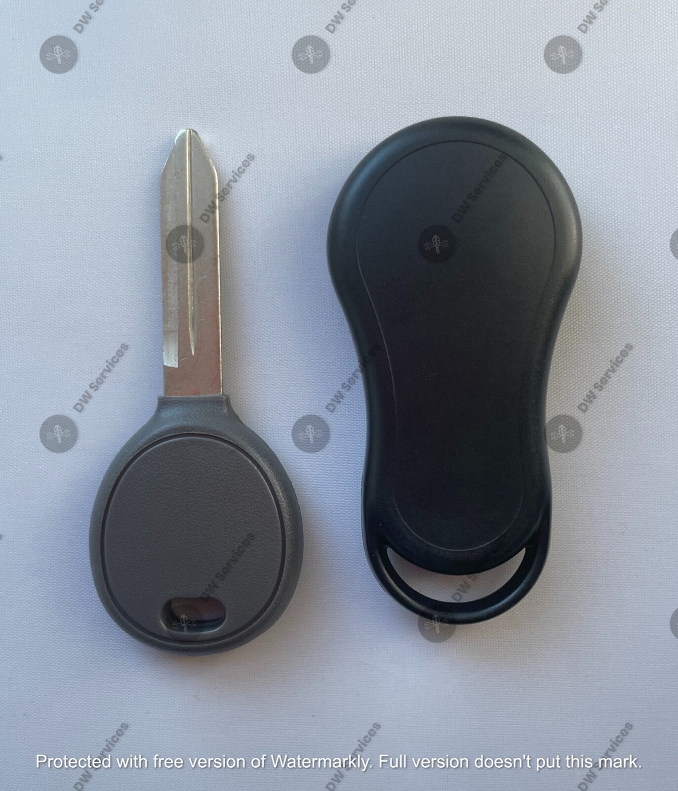 NEW! Dodge keyless entry remote FOB GQ43VT9T & Transponder KEY 4D64 Chip Plymout