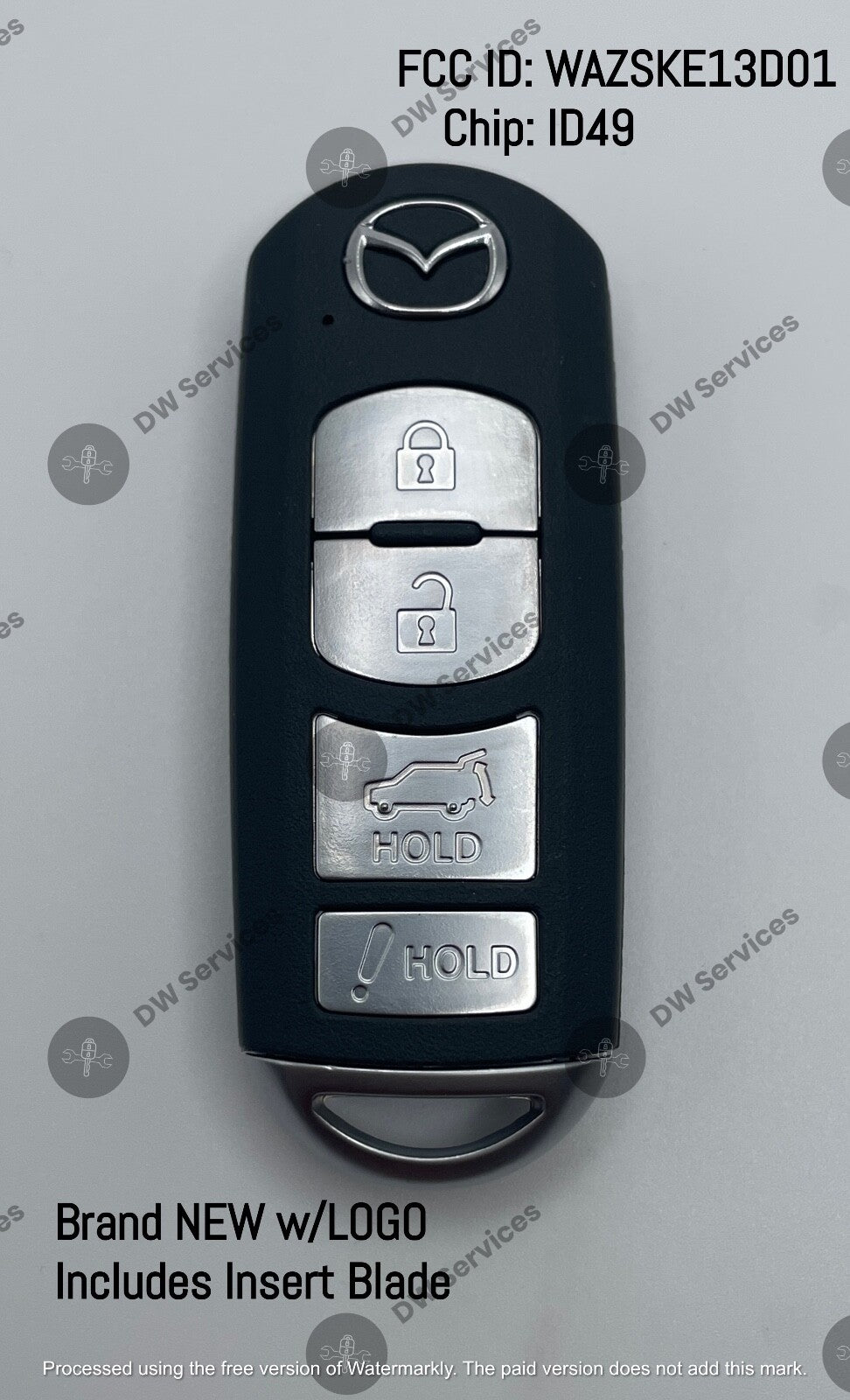 NEW GENUINE OEM Mazda CX5 CX9 PROXIMITY remote SMART key WAZSKE13D01 TKY2-67-5DY