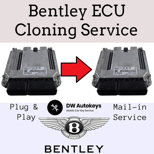 Bentley ECM ECU MAIL IN Cloning SERVICE / Plug and Play Bosch