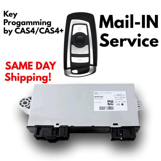 2009 -18 BMW Smart key fob Programming CAS4 CAS4+ MAIL-IN MODULE PROGRAM SERVICE