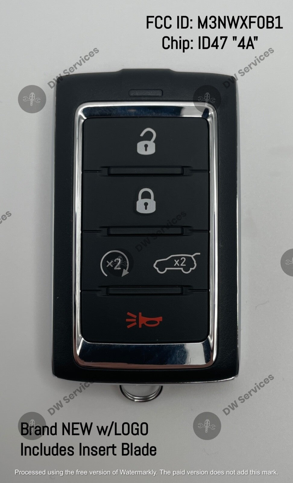NEW! OEM GENUINE Jeep Grand Wagoneer SMART Proximity Remote key Fob M3NWXF0B1