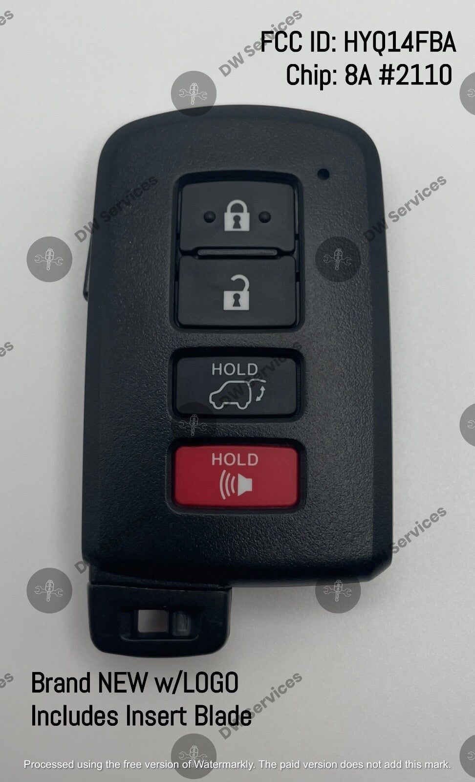 NEW! GENUINE OE Toyota Highlander Sequoia PROXIMITY remote key FOB HYQ14FBA 2110