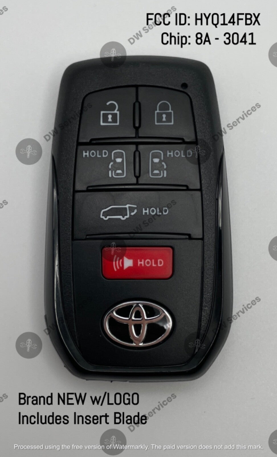 NEW! Toyota Sienna 2021-2023 PROXIMITY remote SMART key HYQ14FBX Board 3041 - 8A