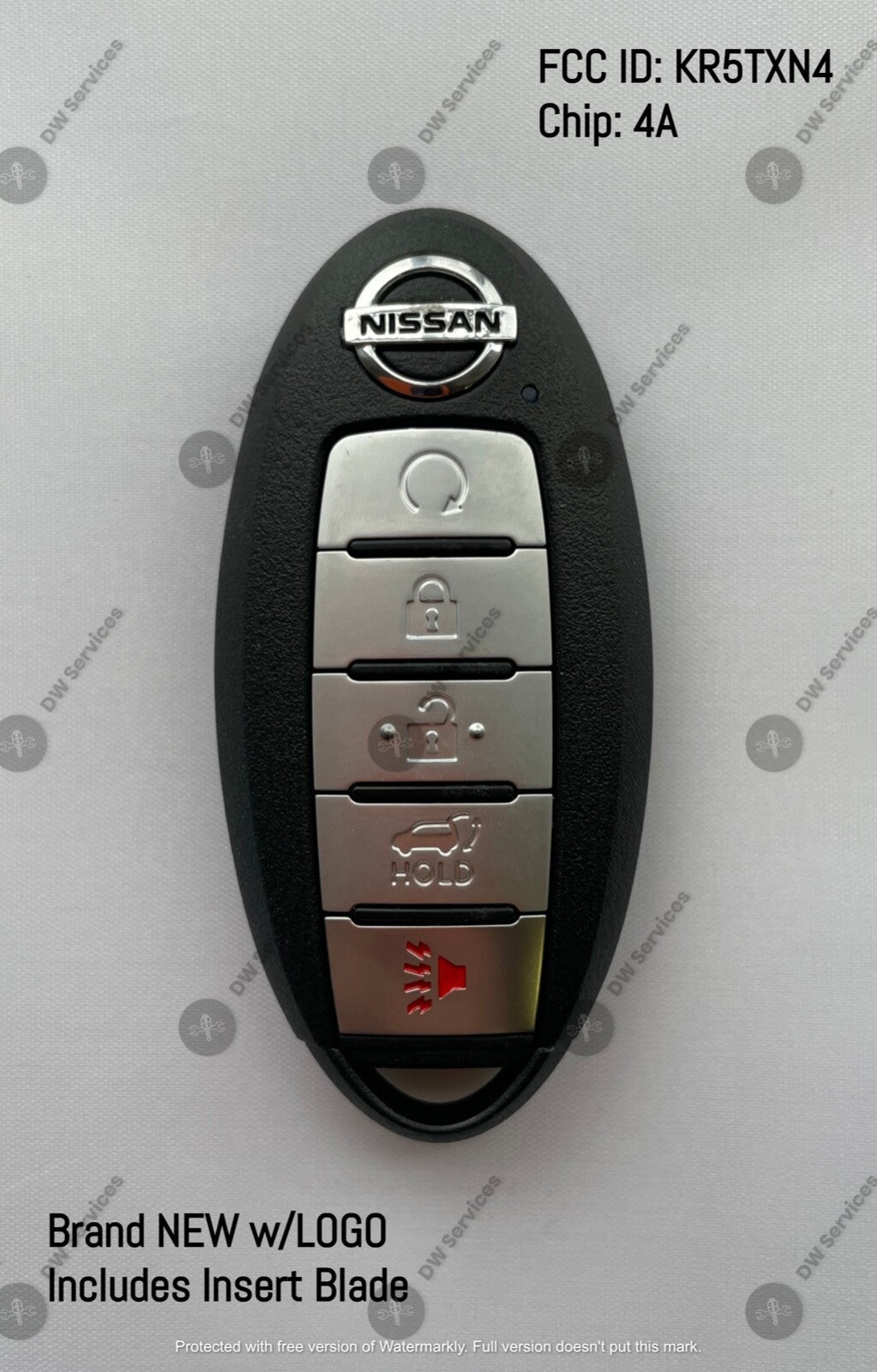 NEW! Nissan 5 button Proximity remote SMART key KR5TXN4 19-21 ROGUE S180144507