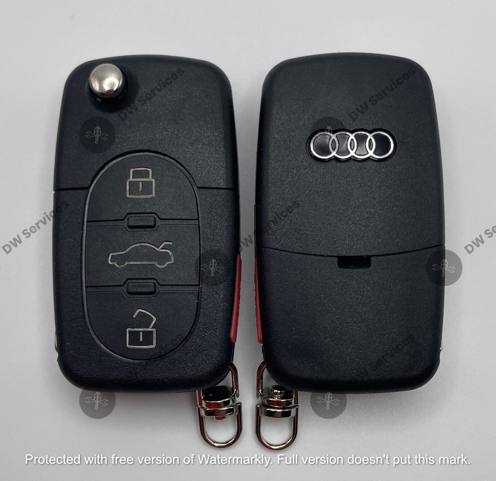 NEW! Audi 4-button 4D0837231 M MYT8Z0837231 remote flip key fob A4 A6 A8 S4 S6S8