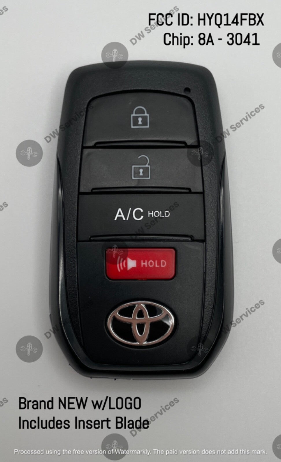 NEW! Toyota bZ4X 2023 PROXIMITY remote SMART key FOB HYQ14FBX Board 3041 8A