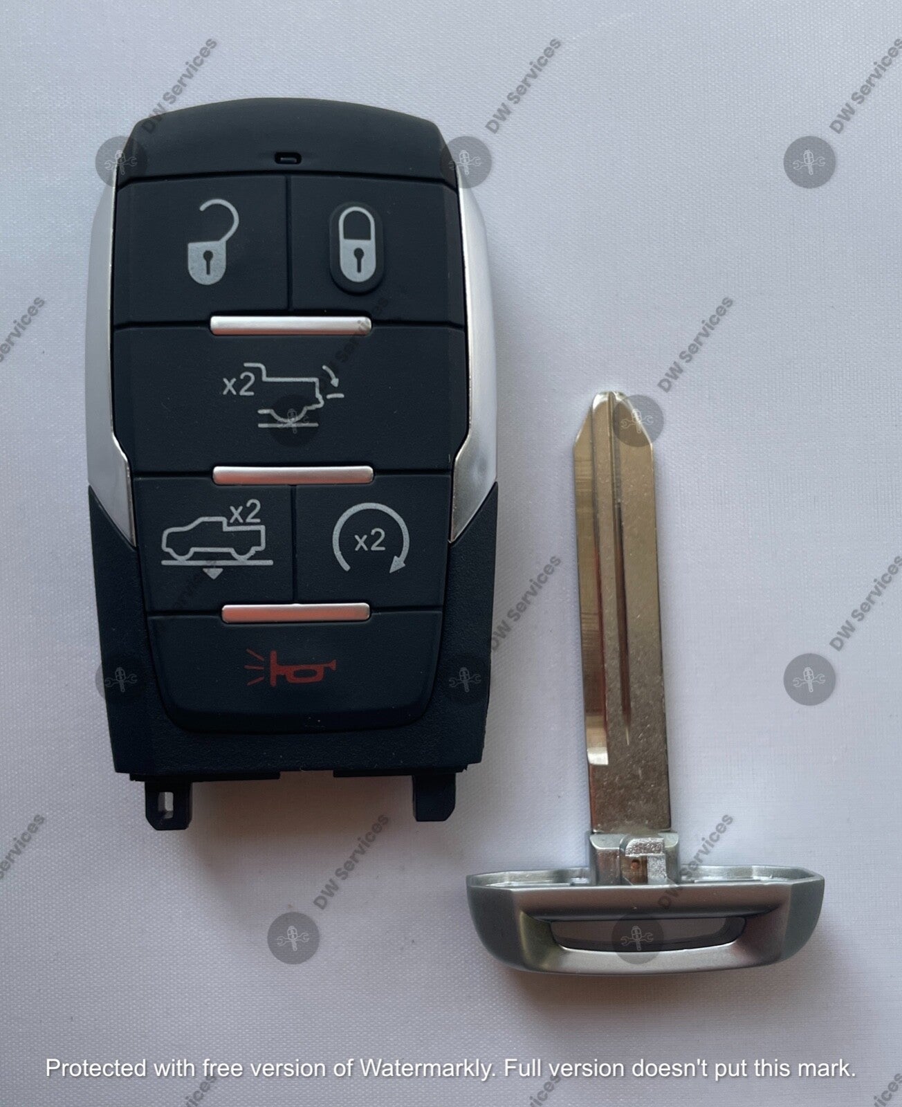 NEW! Dodge RAM 1500 6 button SMART KEY PROXIMITY REMOTE FOB OHT-4882056