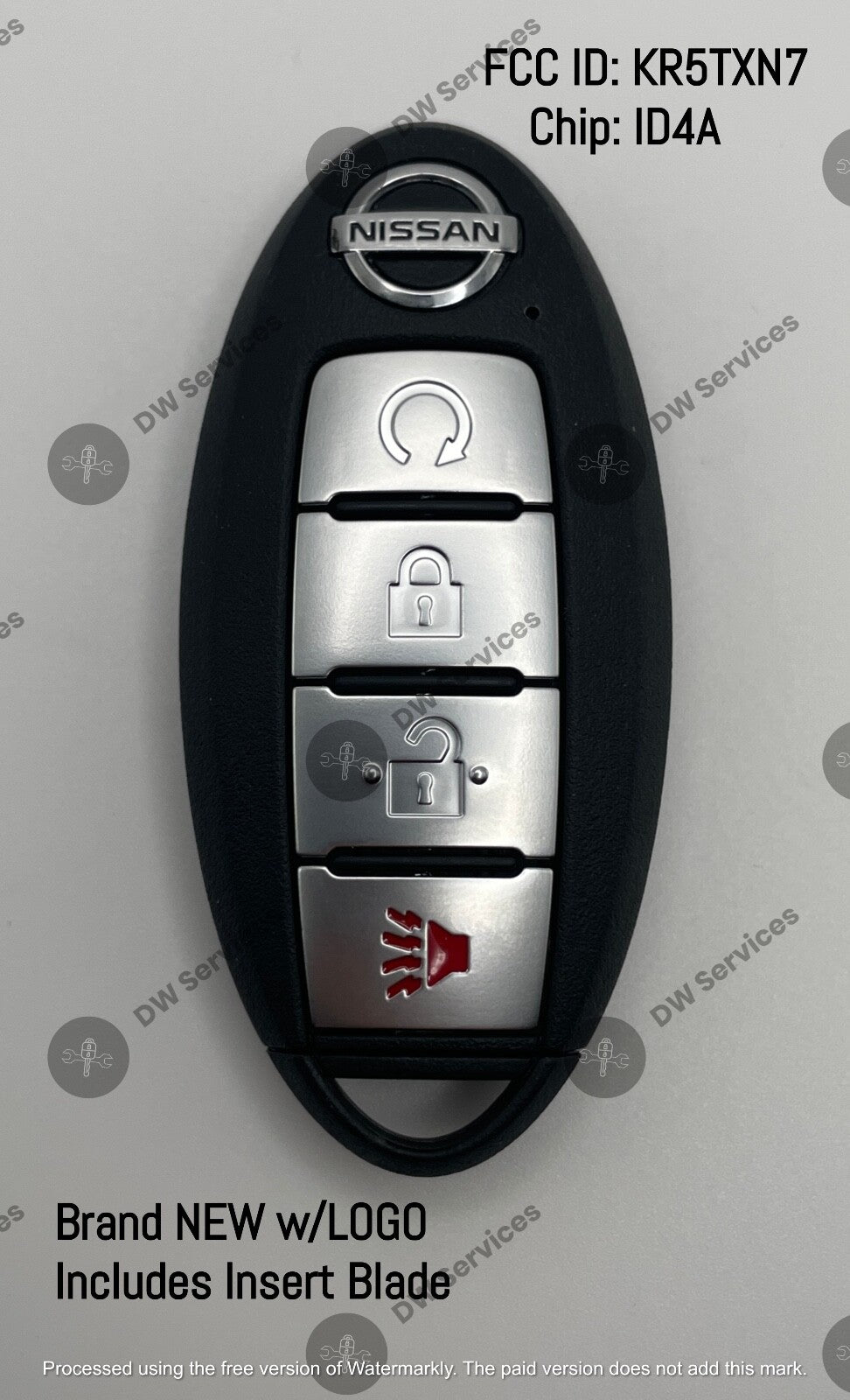 NEW! Nissan Pathfinder / Titan / Murano Proximity remote SMART key Fob KR5TXN7