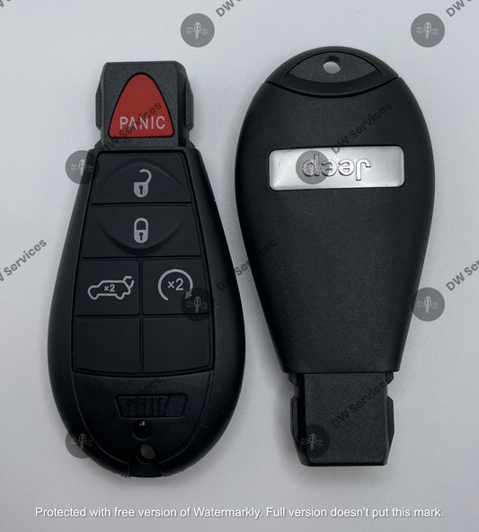 NEW! Jeep Cherokee 5-button keyless entry remote FOB FOBIK GQ4-53T 4A Chip