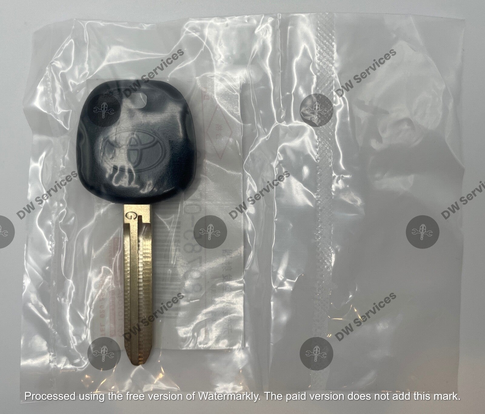 NEW! OEM Genuine Toyota Transponder G Chip 4d-72 Ignition Car Key TOY44G