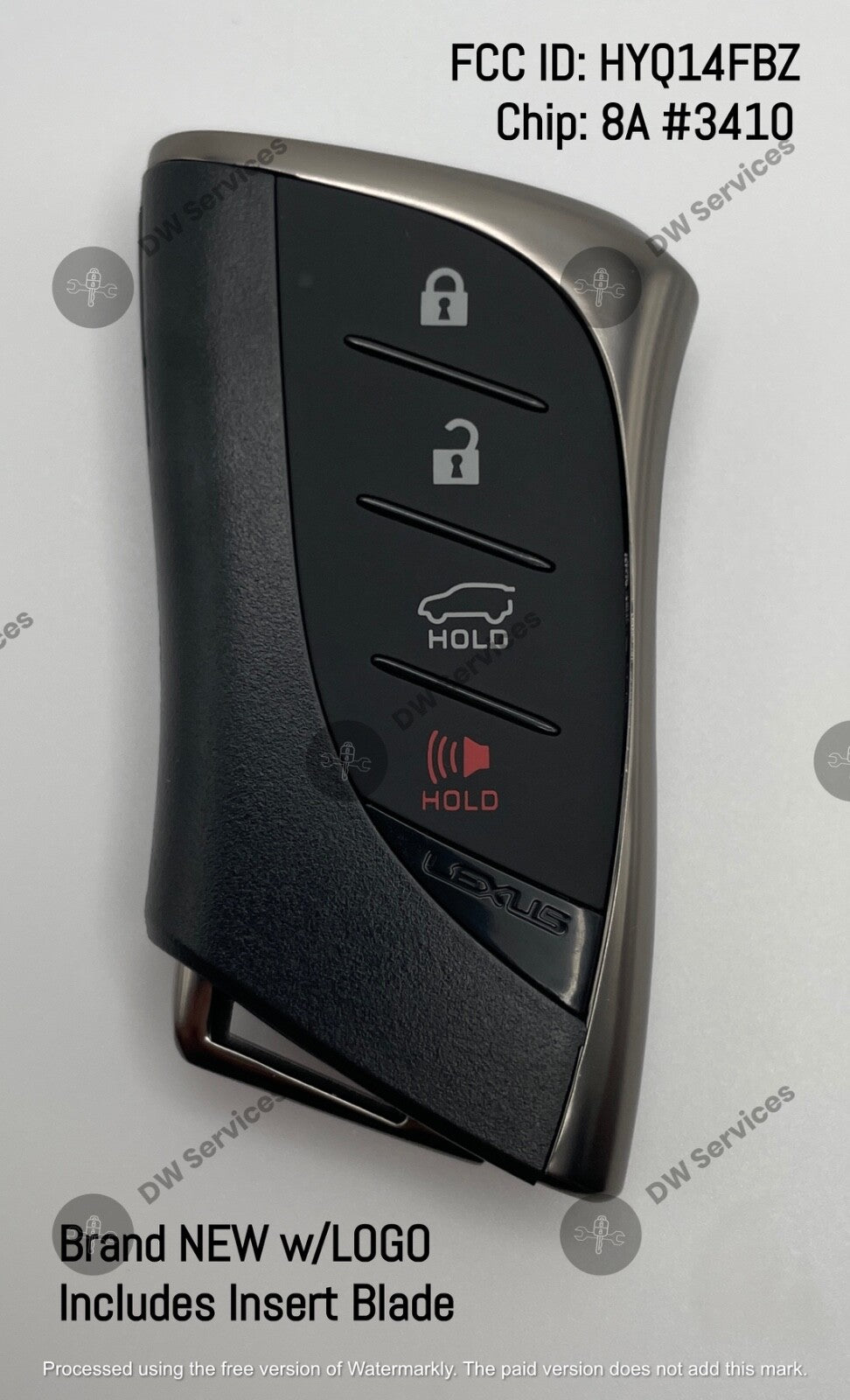 NEW! Lexus GX460 2021 - 2022 PROXIMITY remote SMART key FOB HYQ14FBZ 990H-60010