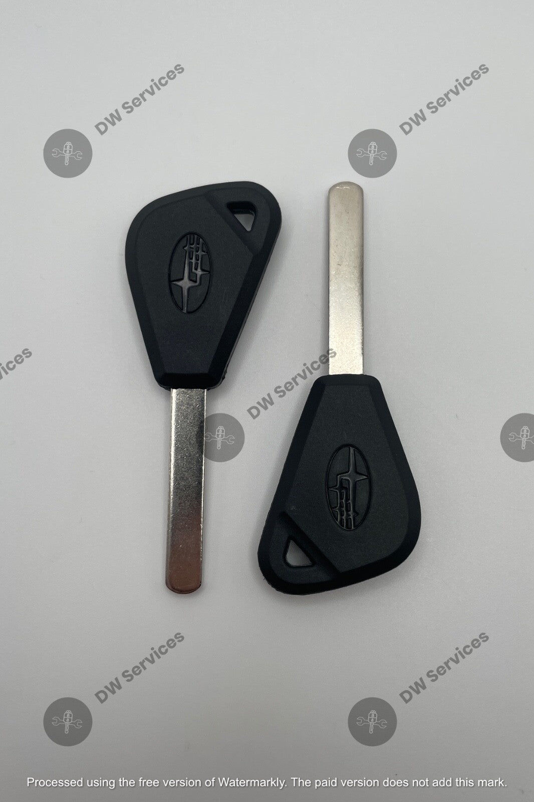 2x NEW! Subaru Transponder Chip 4D-62 (80-bit) Ignition Car Key Replacement SUB