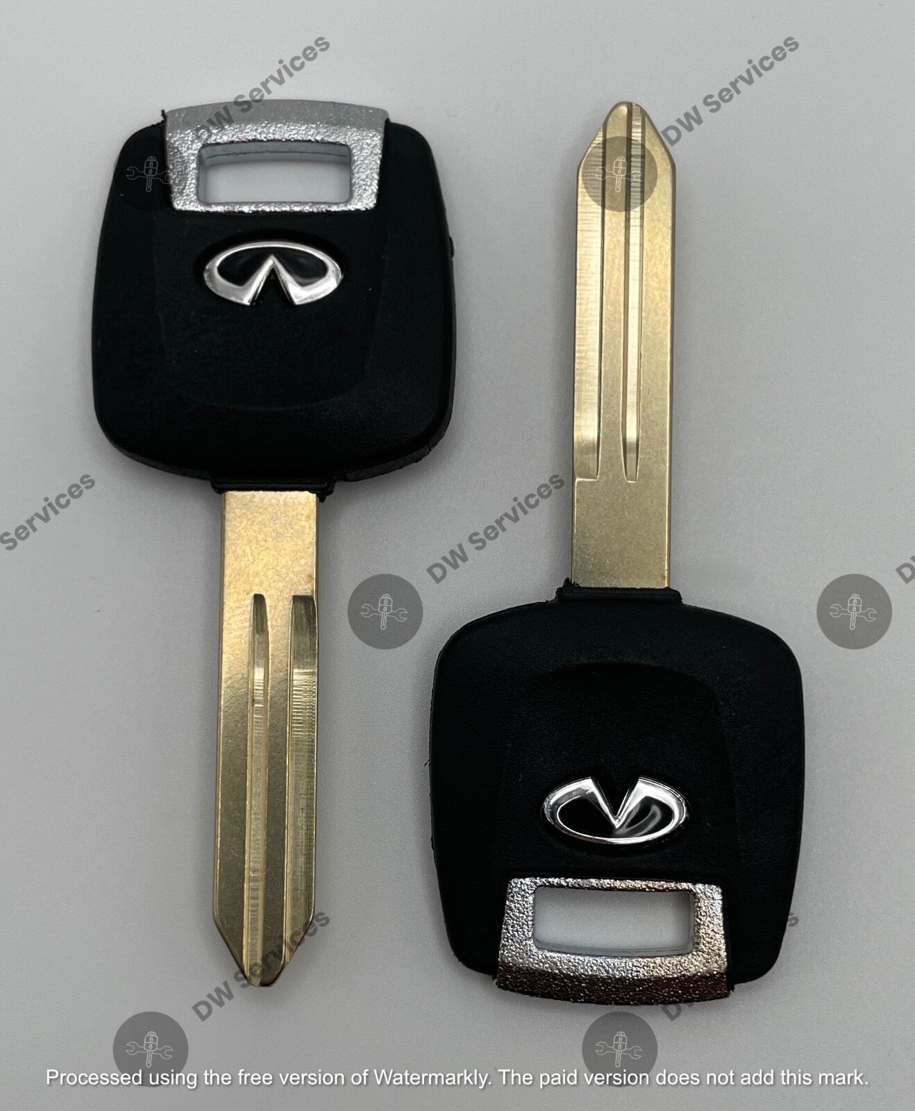 2x NEW! OEM Infiniti Transponder Chip 46 Ignition Car Key Replacement NI04T NI04