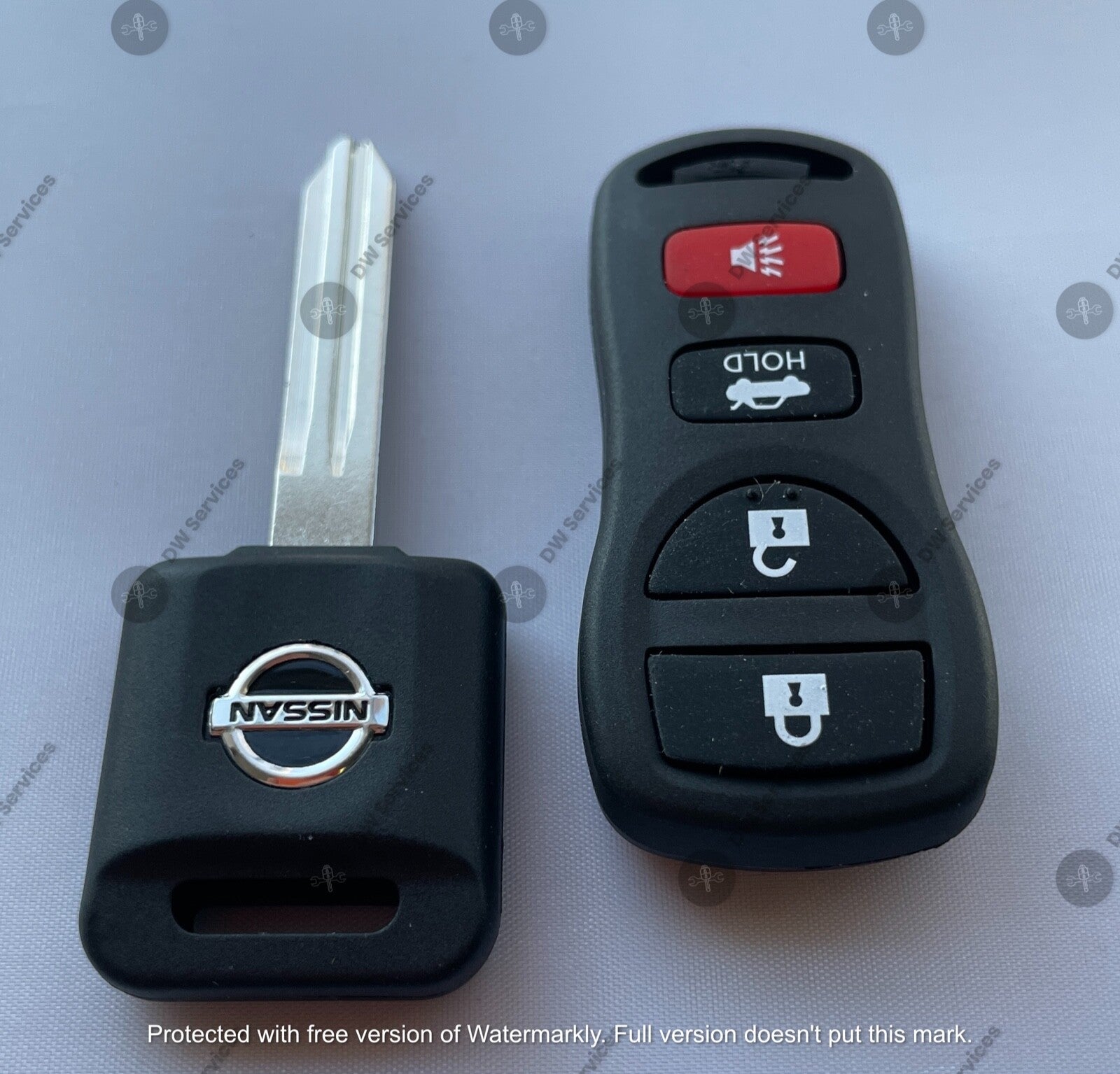 NEW! Nissan keyless entry remote FOB KBRASTU15  & Transponder Chip KEY ID46 4btn