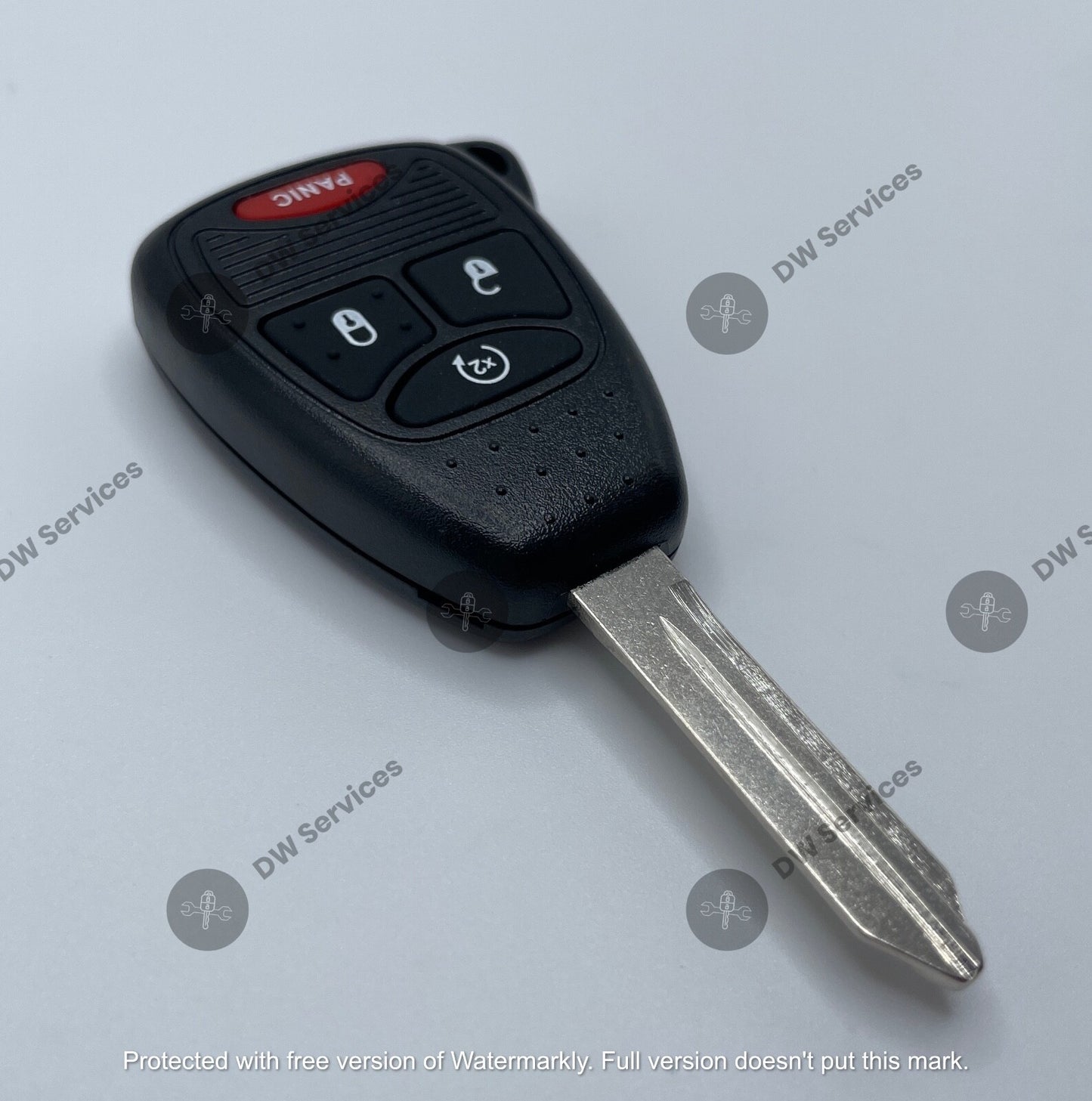 NEW! Jeep 4 button remote head key FOB OHT692713AA/2427 WRANGLER COMPASS PATRIOT