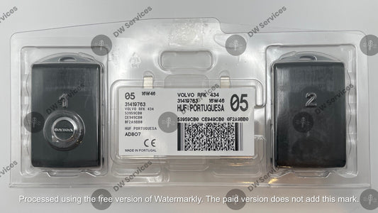2x NEW! Genuine VOLVO Smart Proximity Key FOB YGOHUF8423  S90 V90 XC90 XC60 XC40
