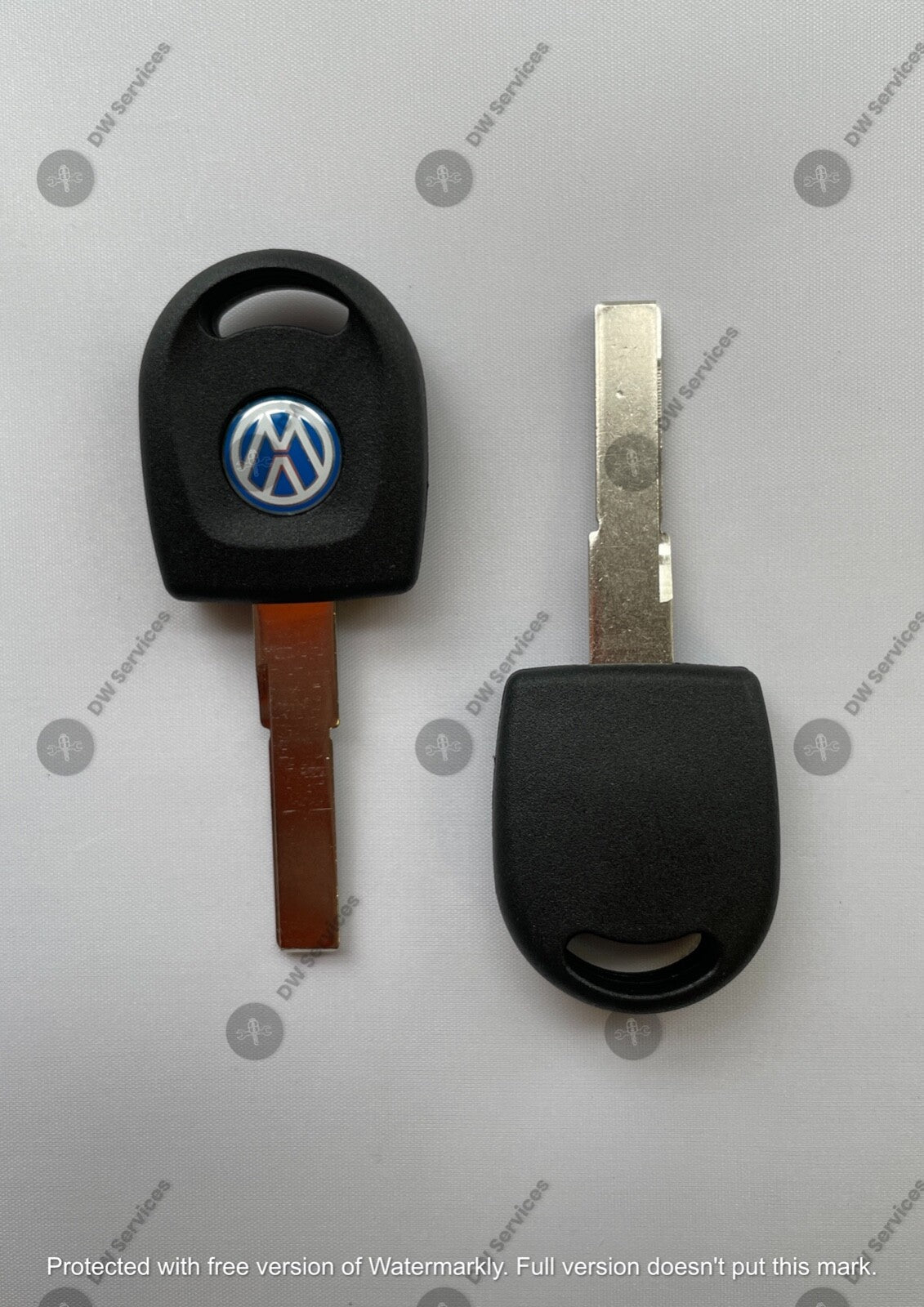 2x NEW! Volkswagen Transponder Chip Megamos 48 CAN Ignition Car Key Replacement