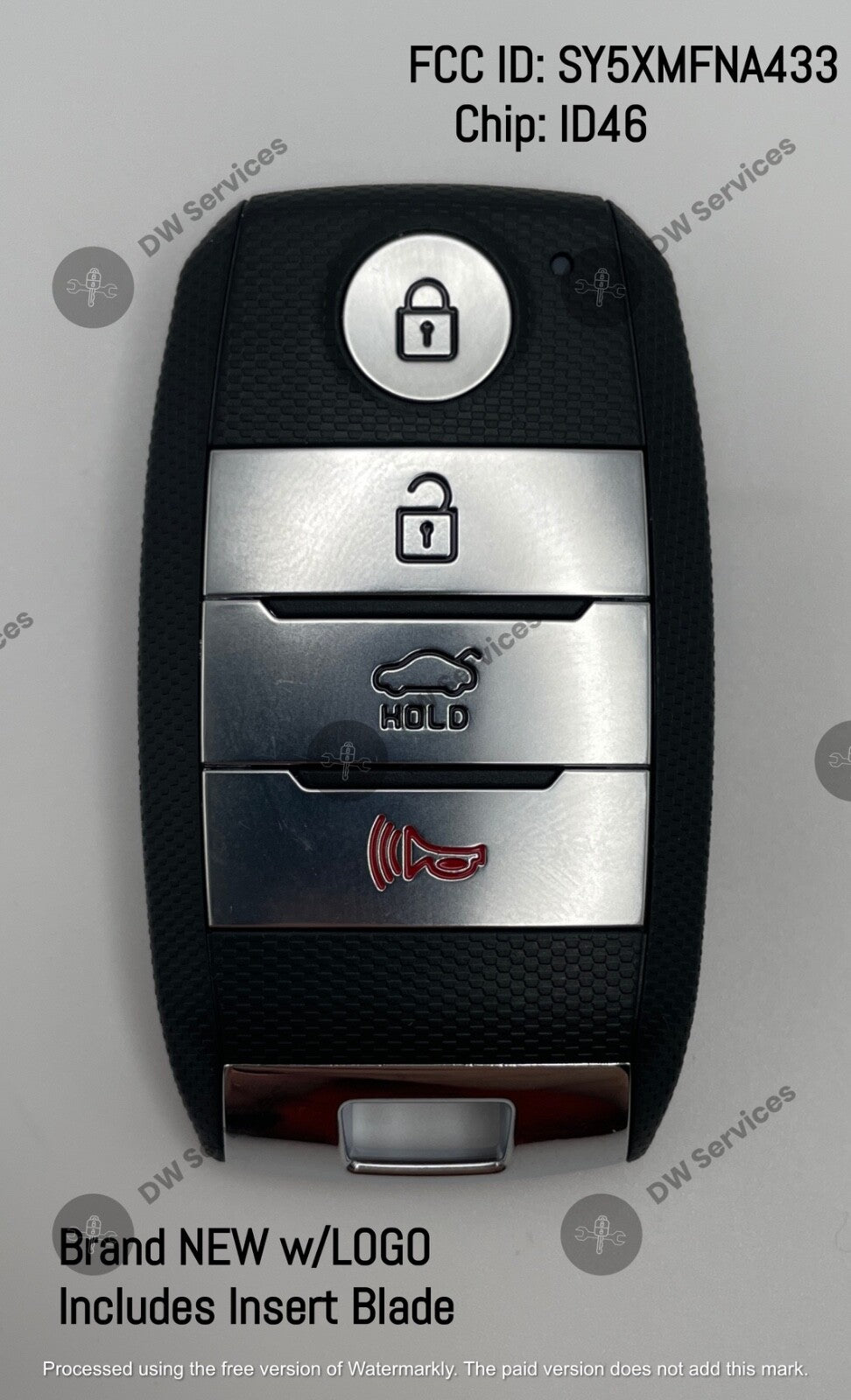 NEW! KIA Optima 2014 - 2016 Smart Proximity remote key FOB SY5XMFNA433 / 2T500