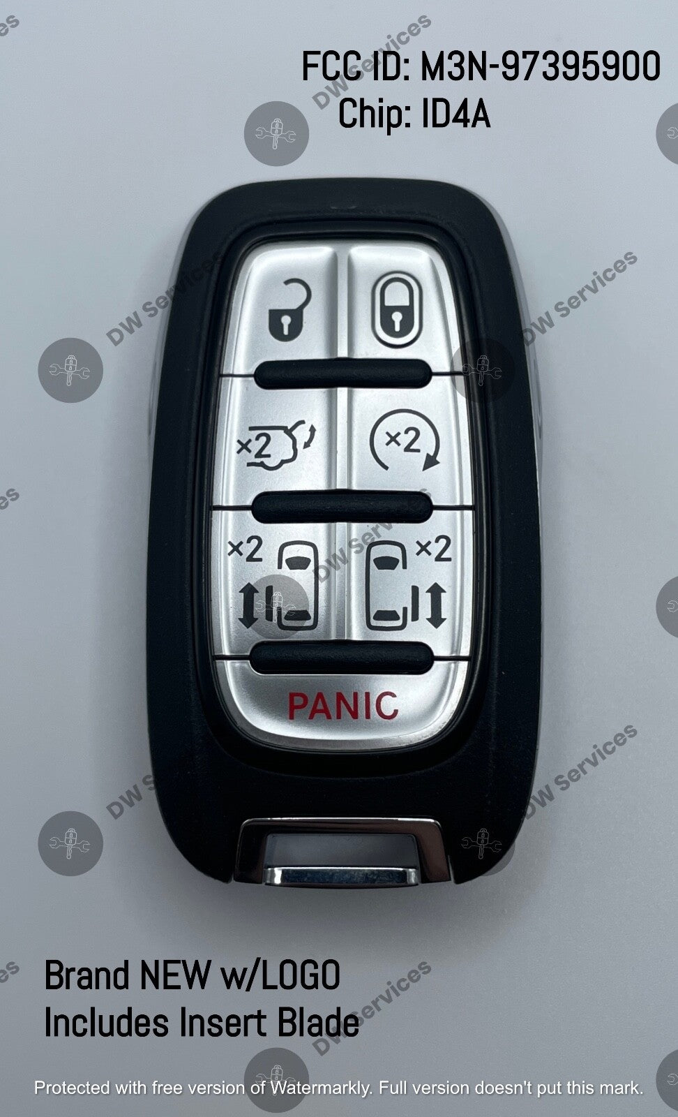 NEW! GENUINE OEM Chrysler Pacifica / Voyager SMART key PROX remote M3N-97395900
