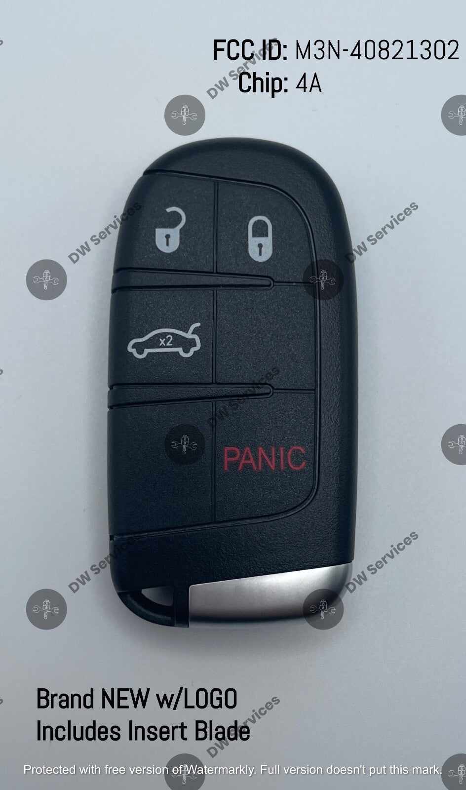 NEW! Dodge Charger/Challenger 19-21 SMART key PROXIMITY remote fob M3N40821302