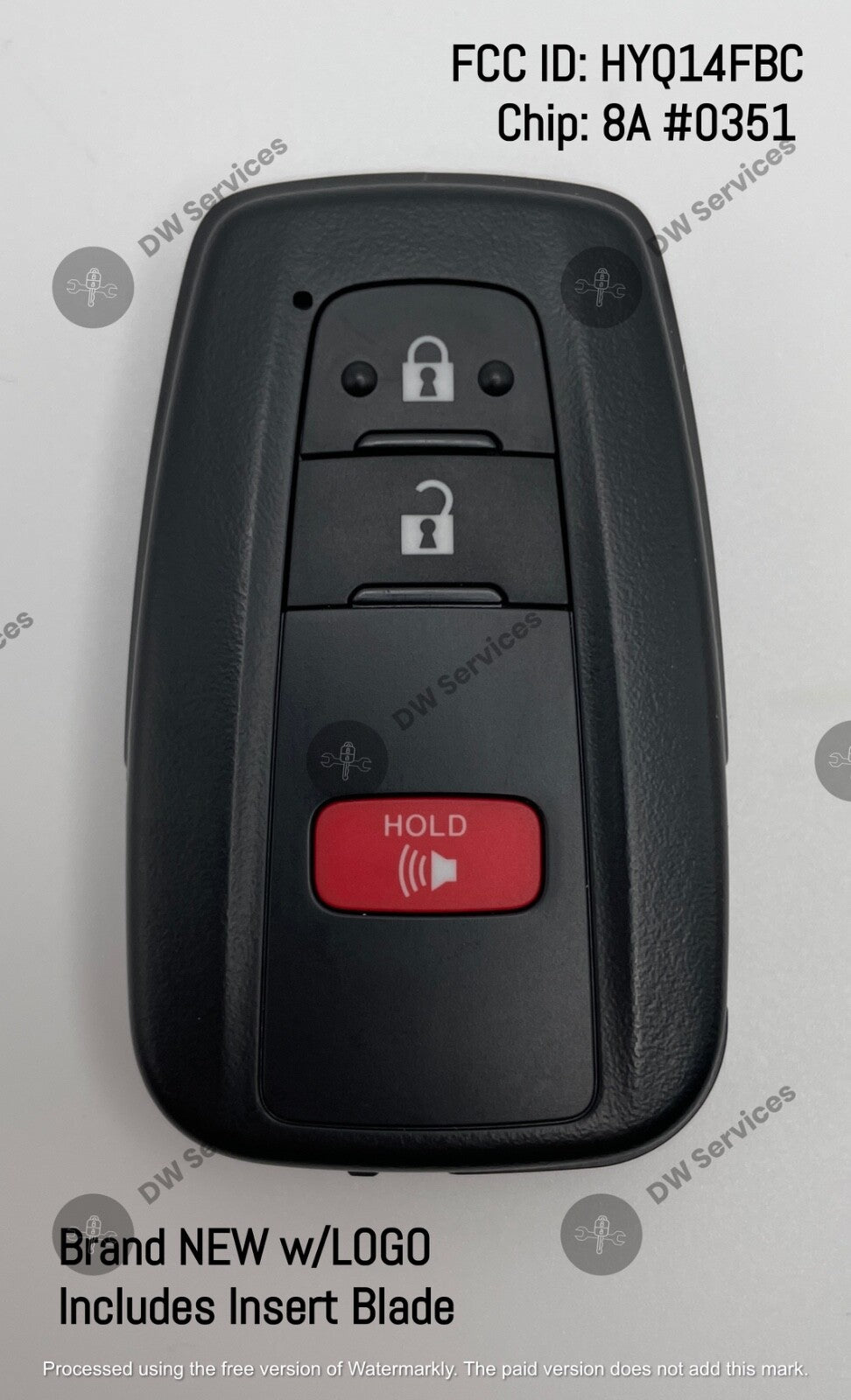 NEW! OEM GENUINE Toyota RAV4 2019-2022 remote SMART key Fob HYQ14FBC 8990H-0R010