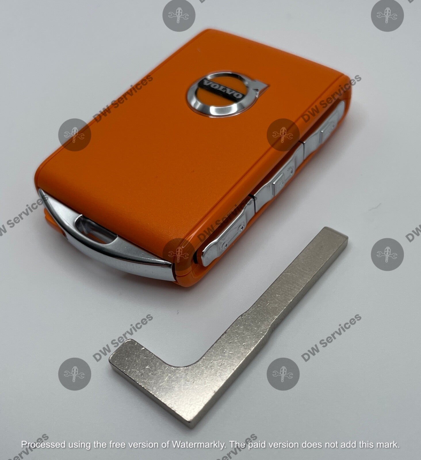 NEW! ORANGE Genuine VOLVO Smart Proximity Key FOB YGOHUF8423 S90 XC90 XC60 XC40