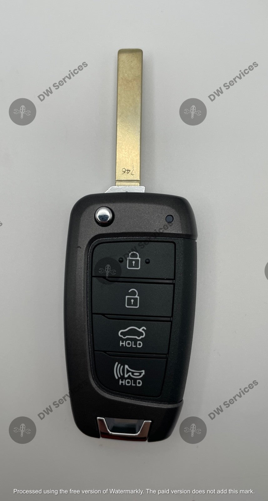 NEW! OEM GENUINE Hyundai Accent Flip key remote fob NYOSYEC4TX1707 / 95430-J0700