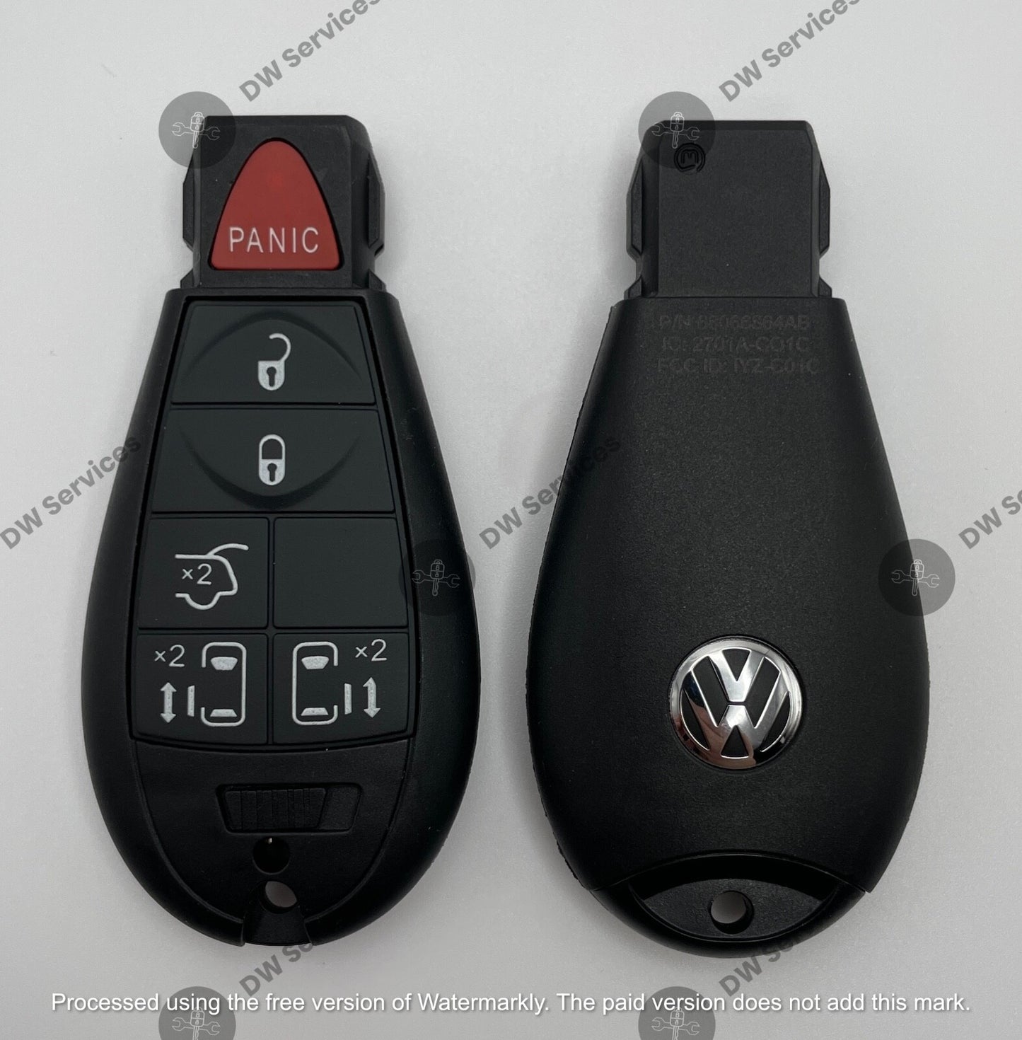NEW! OEM Genuine Volkswagen ROUTAN smart PROXIMITY remote key fob FOBIK IYZ-C01C