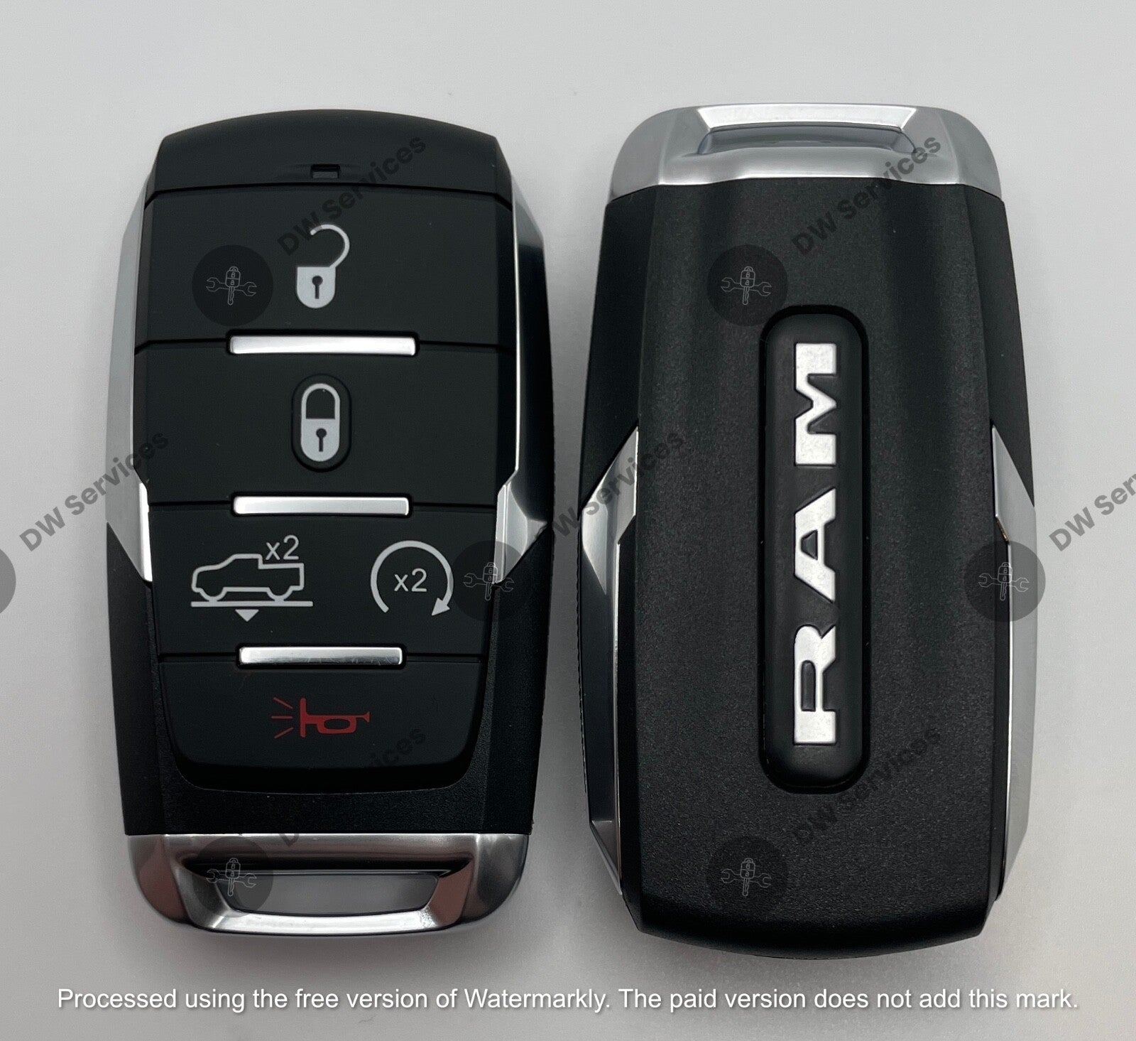 NEW! Dodge RAM 1500 5-button SMART KEY PROXIMITY REMOTE FOB OHT-4882056 Air Sus